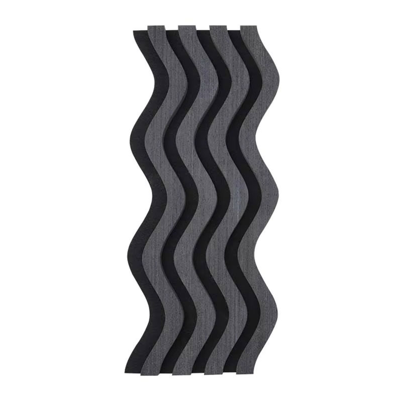 3D তরঙ্গায়িত অ্যাকোস্টিক ওয়াল প্যানেল