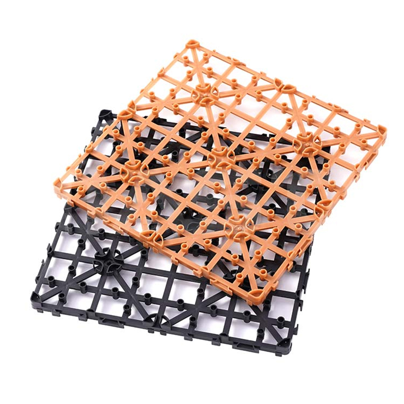 30cm x 30cm মেঝে জন্য Diy ইন্টারলকিং প্লাস্টিক বেস